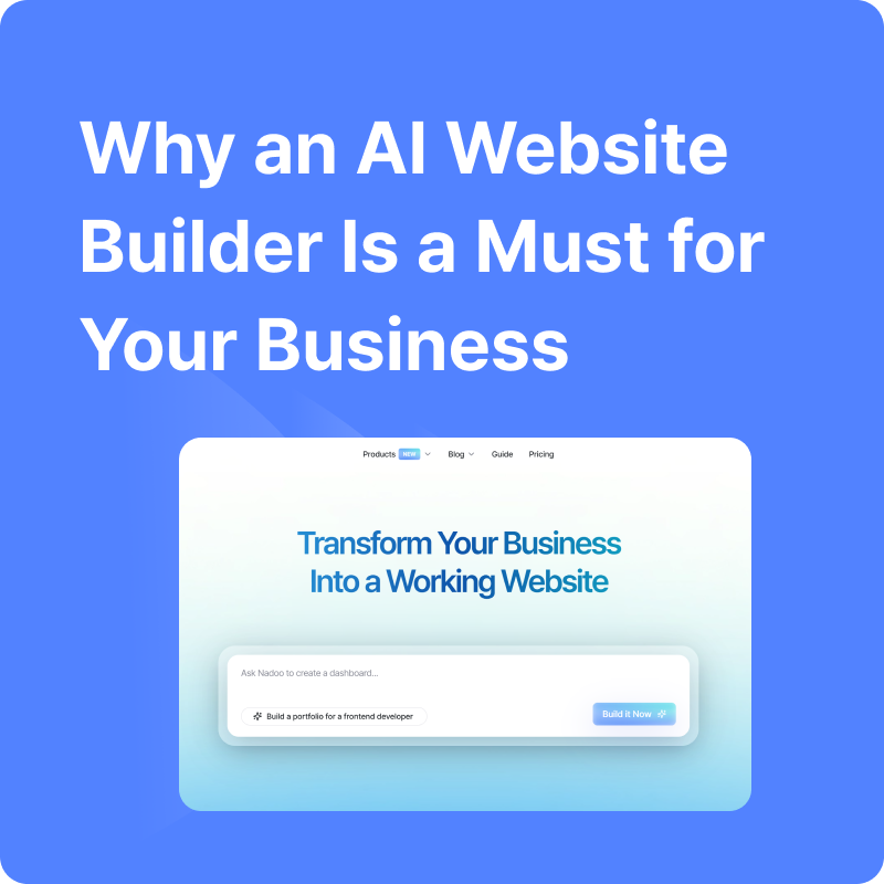 Why an AI Website Builder Is a Must for Your Business